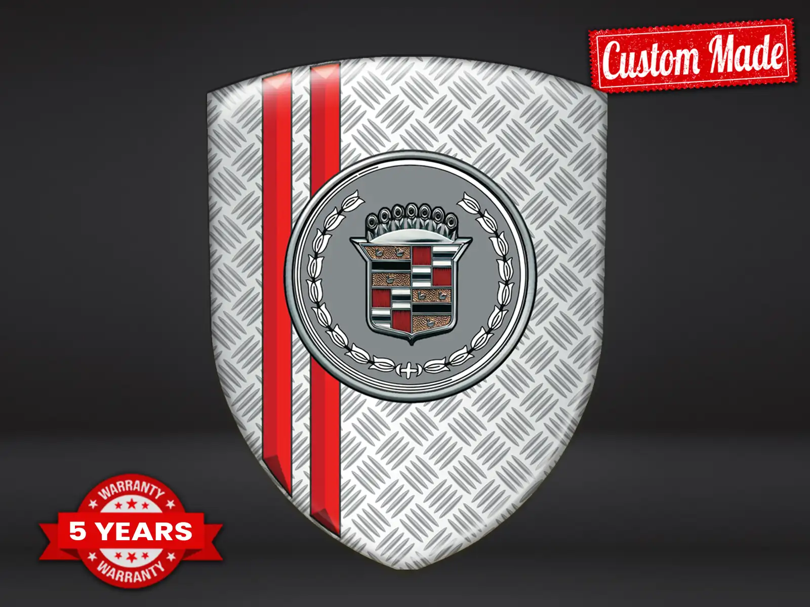 Cadillac Badges Auto Perso Max Résistants Stylé Design ST